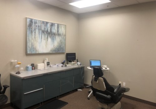 Dental exam chair in Mesa sleep center